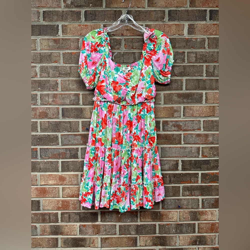 Umgee Floral midi dress